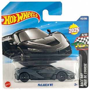 Машинка Hot Wheels Базовой коллекции McLaren W1 142/250 (5785 JBC17) mainline 2025
