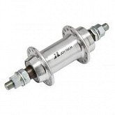 Велосипедная втулка задняя Joy Tech 766 под трещотку ось 3/8"х160х110мм silver ZTB11194