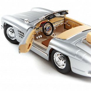Коллекционная машина Bburago 1:18 Mercedes-Benz 300 SL Touring 1957 (18-12049) silver
