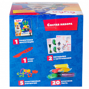 Тесто-пластилин Dream Makers Лепим с Бубой TA1098L