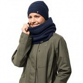 Шарф женские Jack Wolfskin White Rock Loop Women midnight blue 1906371-1910