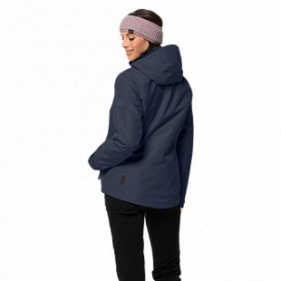 Куртка женская Jack Wolfskin Iceland Voyage 3In1 Women midnight blue