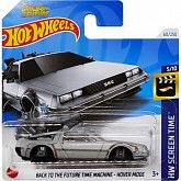Машинка Hot Wheels Базовой коллекции Back to the Future Time Machine - Hover Mode 60/250 (5785 HTB33) mainline 2024