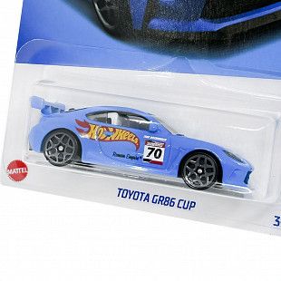 Машинка Hot Wheels Базовой коллекции Toyota GR86 Cup 203/250 (5785 HRY77) mainline 2024