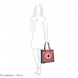 Женская сумка Pola 4224 red/pink
