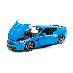 Машинка Bburago 1:24 Jaguar XKR-S (18-21063) blue