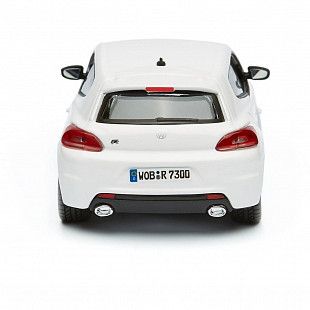 Коллекционная машина Bburago 1:24 Volkswagen Scirocco R (18-21060) white