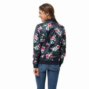 Куртка женская Jack Wolfskin Tropical Blouson W midnight blue all over