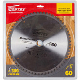 Диск пильный Wortex 300х32/3 см 60 зубьев CSD300T60W2011