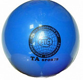Мяч для художественной гимнастики Indigo d15 300 гр blue