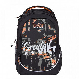 Школьный рюкзак Orange Bear VI-63 black/grey