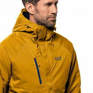 Куртка мужская Jack Wolfskin Troposphere Jacket M golden yellow