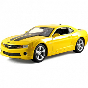 Масштабная модель автомобиля Maisto 1:18 Шевроле Камаро RS 2010 (31173) yellow