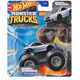 Машинка Hot Wheels Монстр Трак Skyline GT-R (FYJ44 HNM76)
