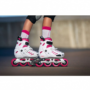 Роликовые коньки Powerslide Khaan Jr. SQD 880261 pink