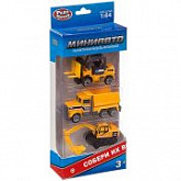 Инерционные машины Play Smart металлические набор Строитель 6389-1