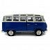 Машинка инерционная Maisto 1:40 Volkswagen Van Samba (21001) white/blue