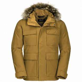 Куртка мужская Jack Wolfskin Point Barrow golden amber