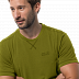 Футболка мужская Jack Wolfskin Crosstrail T Men eucalyptus green
