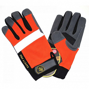 Перчатки рабочие Zez Sport FG-658 orange