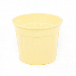 Горшок цветочный Полесье Полина 1л 74966 Yellow