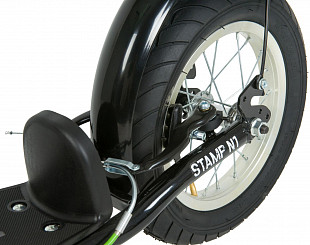 Самокат внедорожный Novatrack Stamp N1 Black 12" 12STAMPN1.BK20
