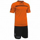 Футбольная форма Givova One KITC58 orange/black