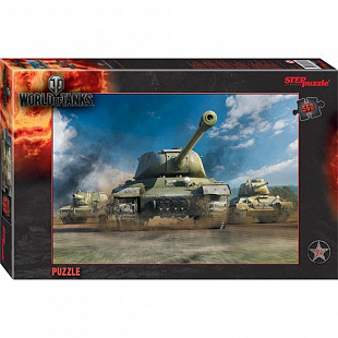 Пазлы Step Puzzle 560 "World of Tanks" 97027