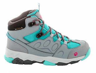 Ботинки Jack Wolfskin Mtn Attack 2 Texapore Mid K turquoise
