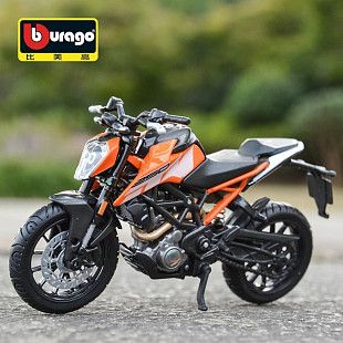 Мотоцикл Bburago 1:18 KTM 250 Duke (18-51000/18-51083)