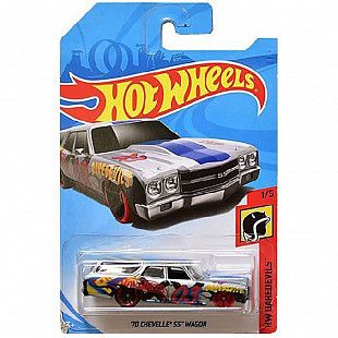 Машинка Hot Wheels Базовой коллекции '70 Chevelle SS Wagon 1/5 (5785 FRR81)