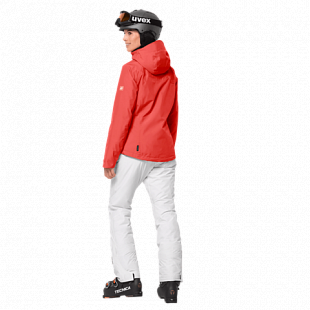 Куртка женская Jack Wolfskin Powder Mountain Jacket W orange coral