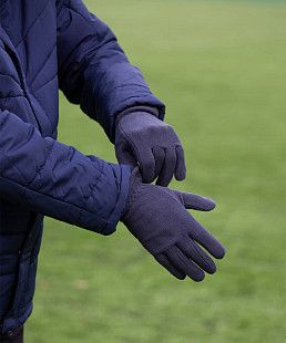 Перчатки зимние Jogel ESSENTIAL Fleece Gloves AW21 dark blue