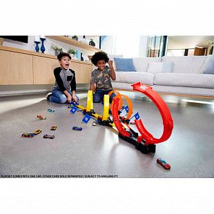 Игровой набор Hot Wheels City Action Гонка с петлями (HDR83)
