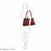 Женская сумка Pola 8238 red