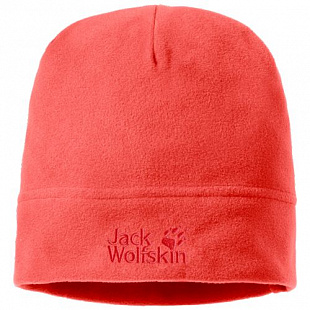 Шапка Jack Wolfskin Real Stuff orange coral