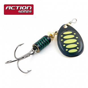 Блесна вертушка Akara Action Series Aglia A34 0102-5-A34