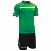 Футбольная форма Givova One KITC58 green/black
