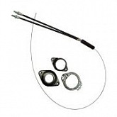 Трос гироротора верхний Kaiyu KY-502 для BMX 1-1/8" black ZTB18028
