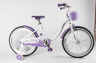 Велосипед Tech Team Merlin 20" 2021 white/purple