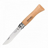 Нож Opinel №6 нержавеющая сталь, бук