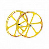 Комплект колес Teny Rim TAFD/Thread DISK-6000 yellow