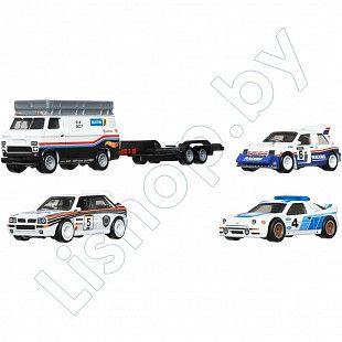 Набор машинок Hot Wheels Premium Collector Rally Legend Display Set (GMH39 HKC18)