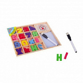 Деревянная игрушка Рыжий Кот Учимся считать Считай и пиши ИД-1395