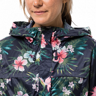 Куртка женская Jack Wolfskin Tropical Parka W midnight blue all over