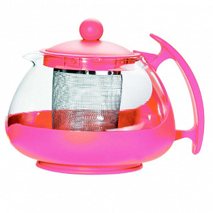 Чайник заварочный Bekker 750 мл BK-307 pink