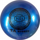 Мяч для художественной гимнастики 19 см Blue RGB-101