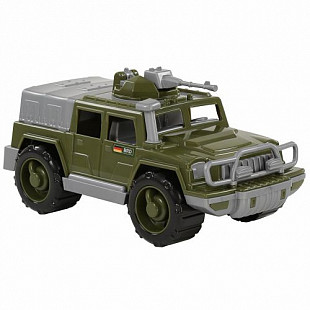 Автомобиль-джип Полесье Военный Защитник №1 с 1-м пулемётом BRD 64134