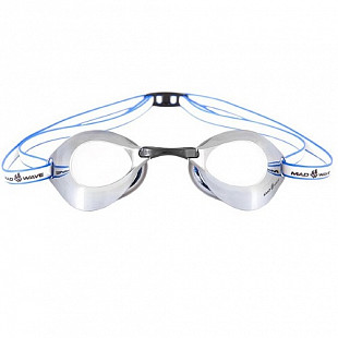 Очки для плавания Mad Wave Turbo Racer II Mirror blue