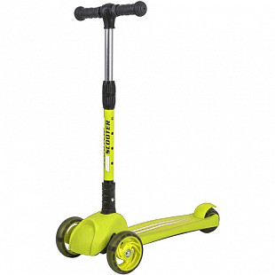 Самокат-кикборд Novatrack RainBow Подростковый Складной 120F.RAINBOW.LM20